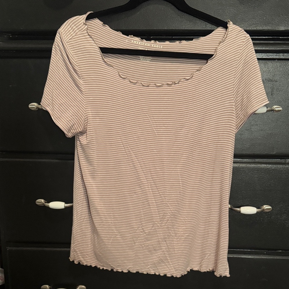 Striped American Eagle Shirt